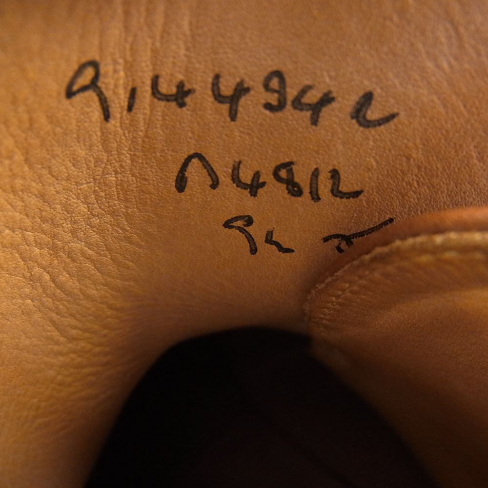 Tricker's トリッカーズ M4812 ジョッパー モンクストラップ ベルト ブーツ ブラウン系 9.5【中古】