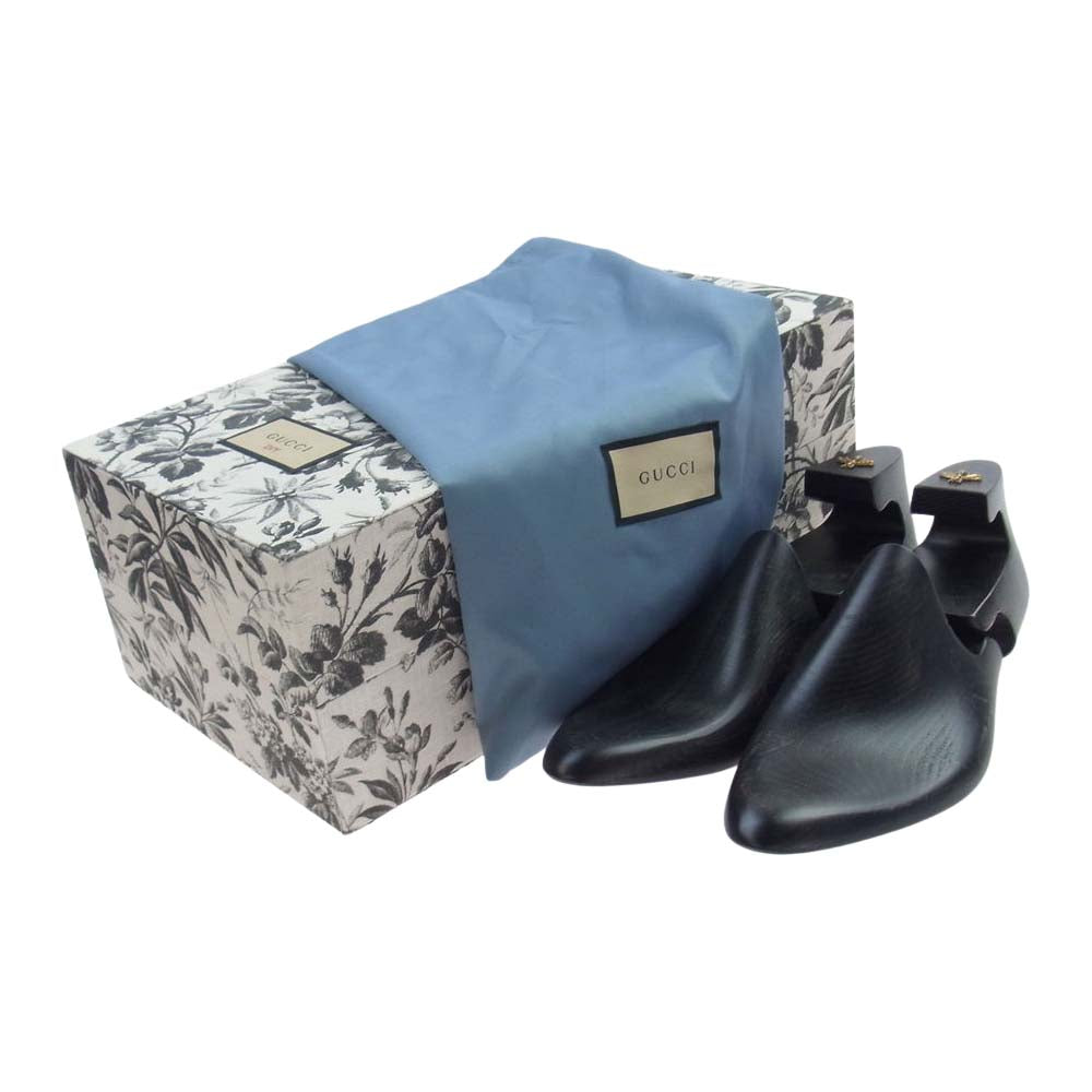 GUCCI グッチ ダブルモンクストラップ グッドイヤーソール レザー シューズ グリーン系 41.5 【極上美品】【中古】