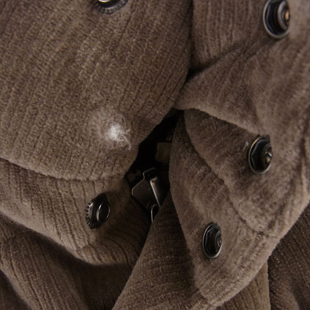 MONCLER モンクレール TIBB チブ コーデュロイ ダウンベスト ブラウン系 1【中古】