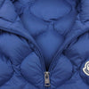 MONCLER モンクレール 22SS BROCH フード付き ライト ダウンベスト ブルー系 4【中古】