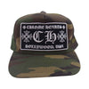 CHROME HEARTS クロムハーツ（原本無） CH カモ柄 トラッカー キャップ 帽子 カーキ系【中古】