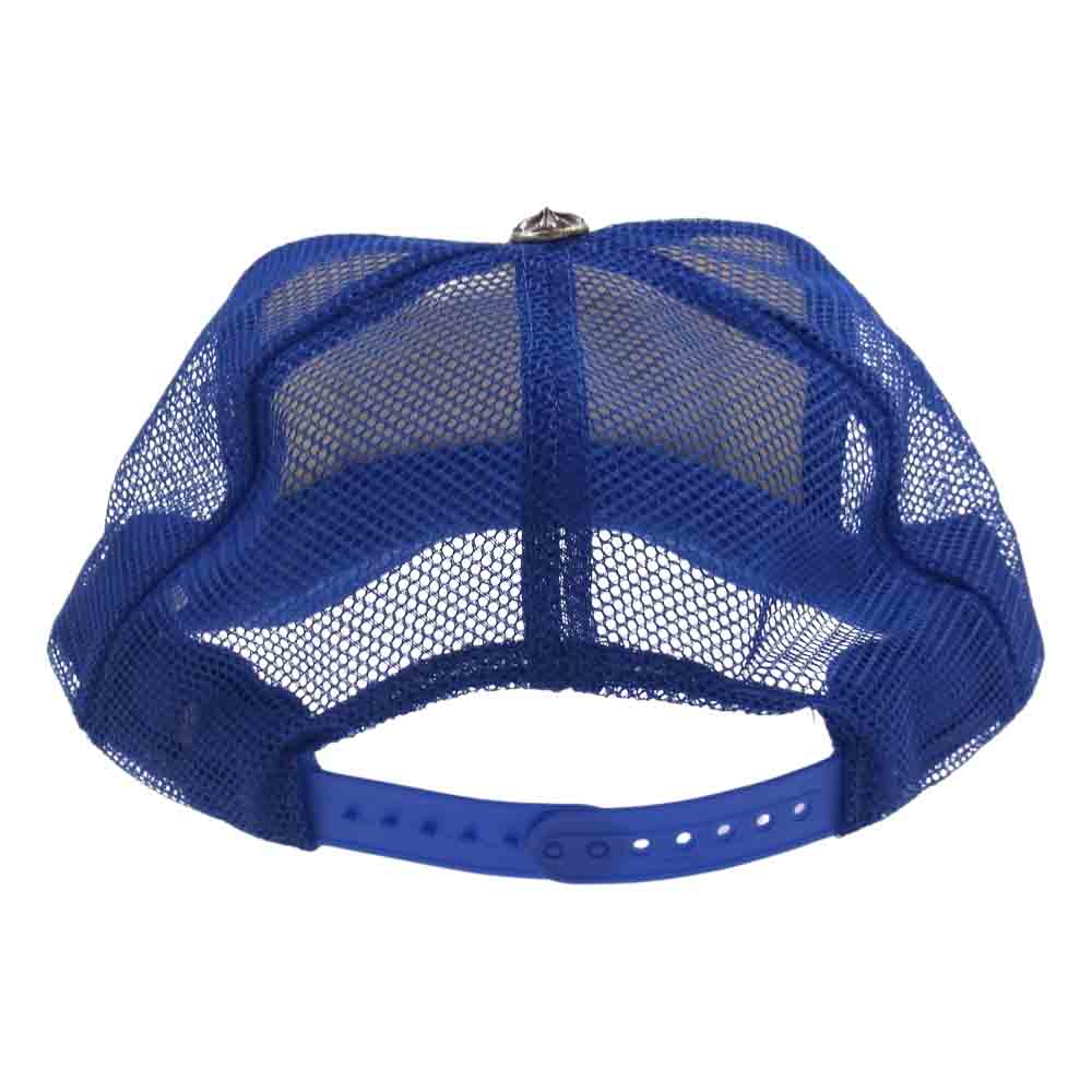 CHROME HEARTS クロムハーツ（原本無） FUCK トラッカー キャップ 帽子 ブルー ブルー系 4【中古】