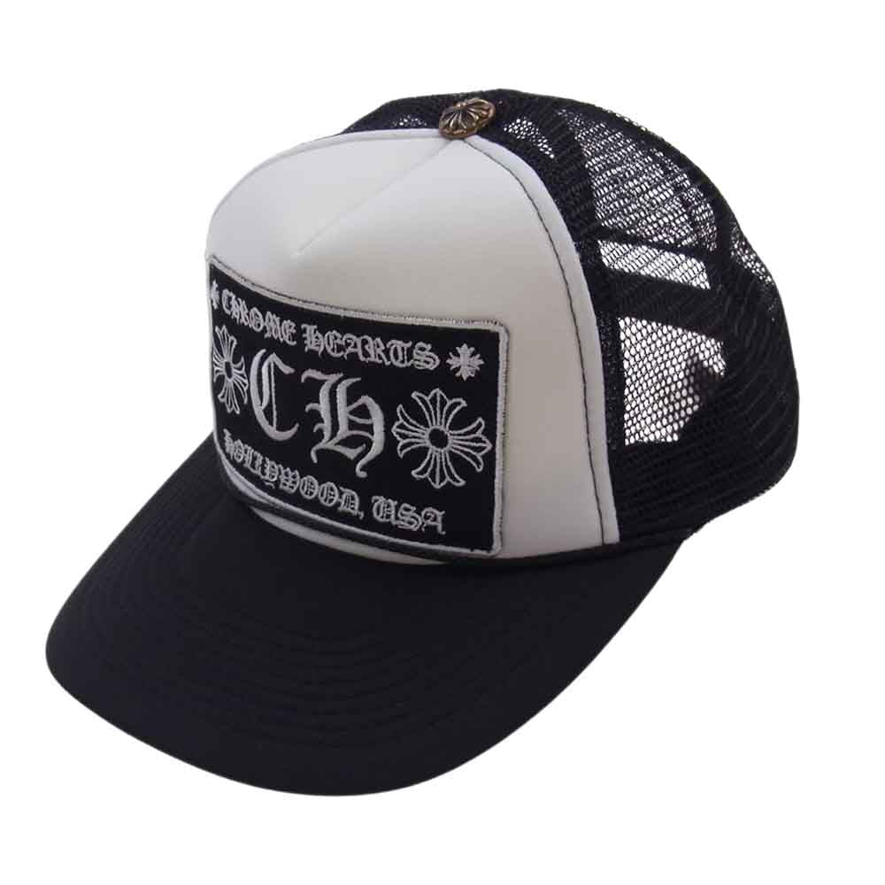 CHROME HEARTS クロムハーツ（原本無） CH トラッカー キャップ 帽子 ブラック ブラック系【中古】