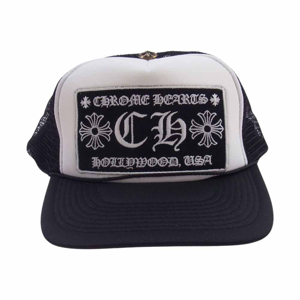 CHROME HEARTS クロムハーツ（原本無） CH トラッカー キャップ 帽子 ブラック ブラック系【中古】