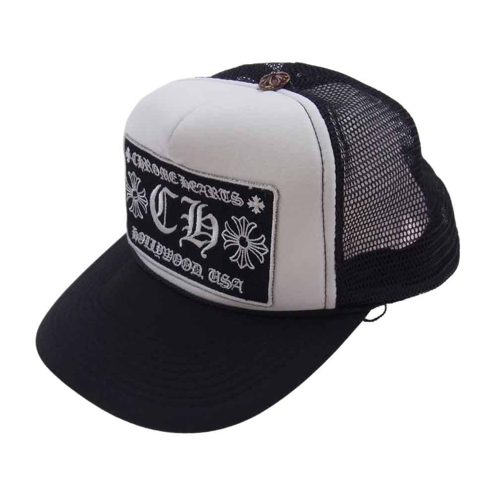 CHROME HEARTS クロムハーツ（原本無） CH トラッカー キャップ 帽子 ブラック ブラック系【中古】