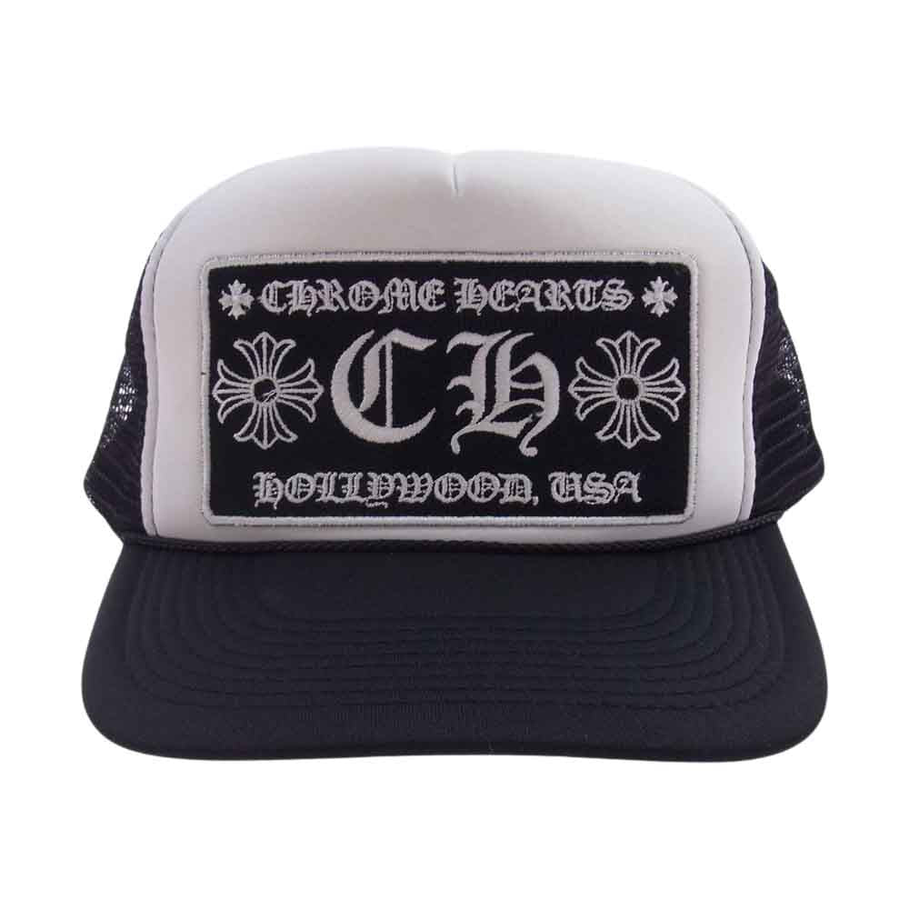 CHROME HEARTS クロムハーツ（原本無） CH トラッカー キャップ 帽子 ブラック ブラック系【中古】