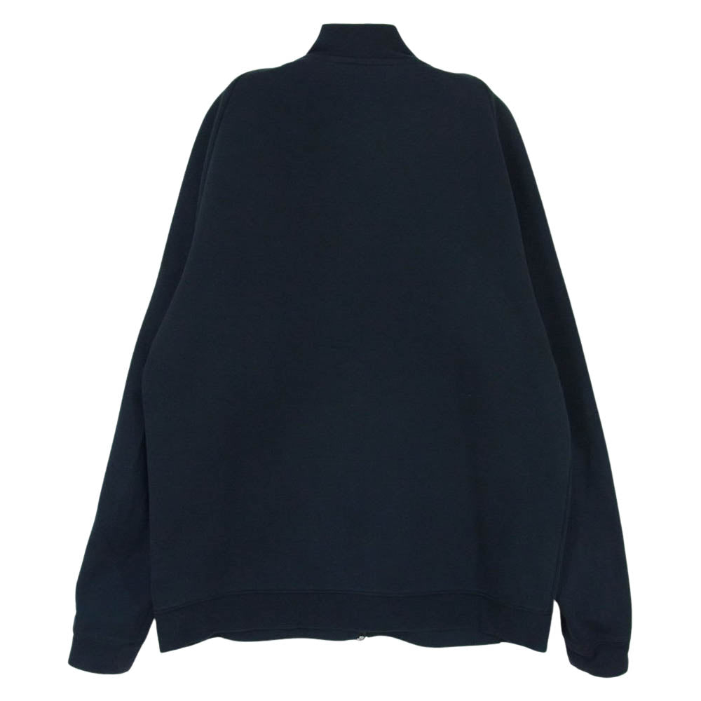 NIKE ナイキ 614378-010 テックフリース トラック ジャケット ロゴ ジップアップ インディゴブルー系 L【中古】