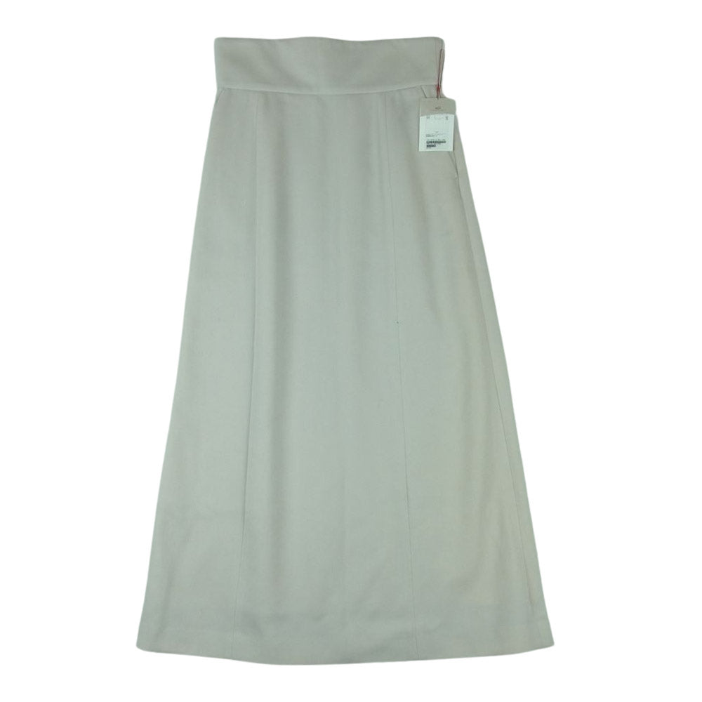 UNITED ARROWS ユナイテッドアローズ 1624-257-3037 6 ロク BEAUTY & YOUTH ハイウエスト ロング スカート オフホワイト系 36【極上美品】【中古】