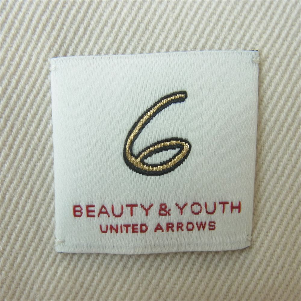 UNITED ARROWS ユナイテッドアローズ 1624-257-3037 6 ロク BEAUTY & YOUTH ハイウエスト ロング スカート オフホワイト系 36【極上美品】【中古】