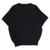 HYKE ハイク 151-11036 シルク混 クルーネック ニット Tシャツ ブラック系 1【中古】