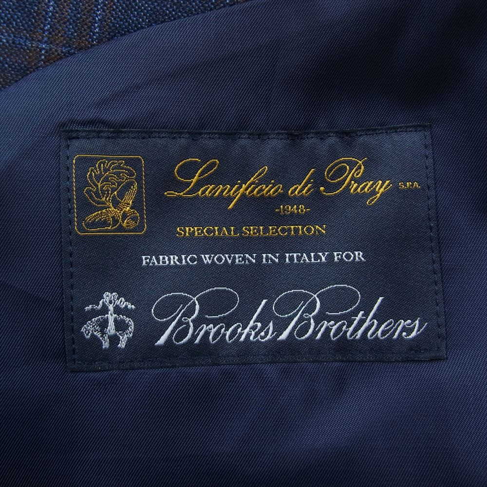 Brooks Brothers ブルックスブラザーズ ウール テーラード ジャケット ネイビー系 44R【中古】