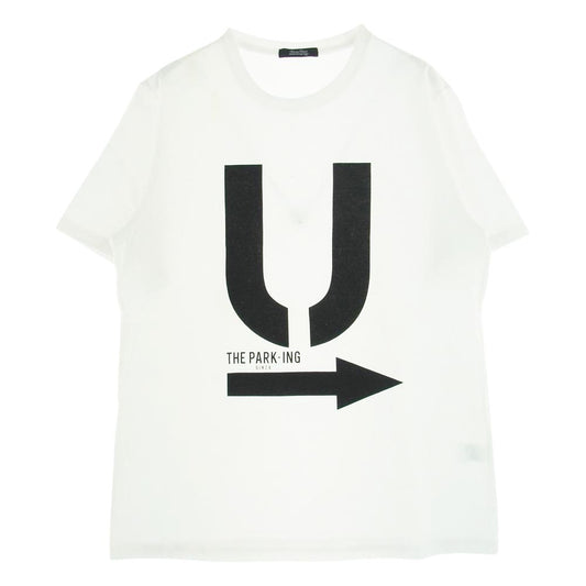 UNDERCOVER アンダーカバー THE PARK ING ザ パーキング銀座 プリント Tシャツ ホワイト系 3【中古】
