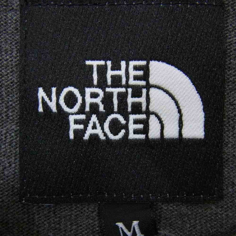 THE NORTH FACE ノースフェイス ロングスリーブ カットソー 墨黒 ダークグレー系 M【中古】