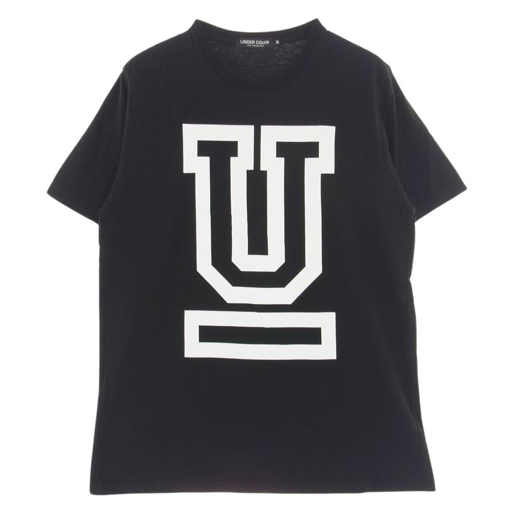 UNDERCOVER アンダーカバー 伊勢丹限定 U プリント Tシャツ ブラック系 M【中古】