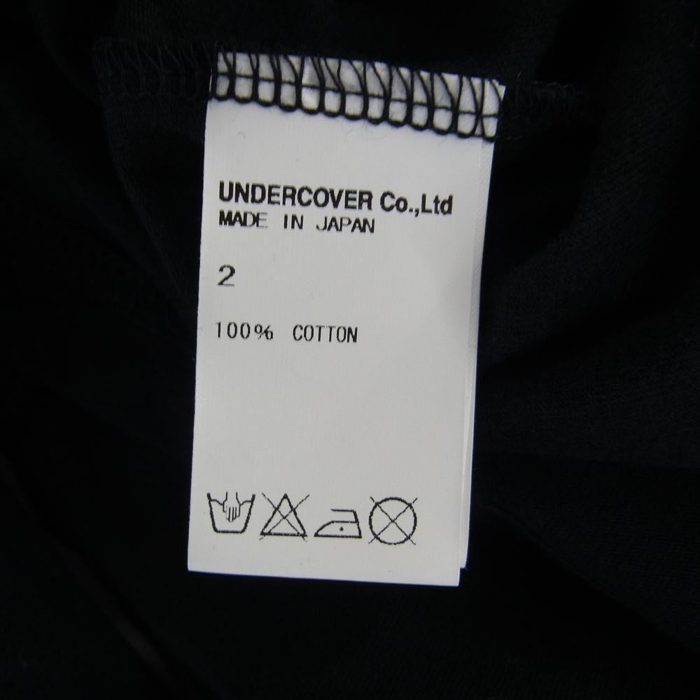 UNDERCOVER アンダーカバー 伊勢丹限定 U プリント Tシャツ ブラック系 M【中古】