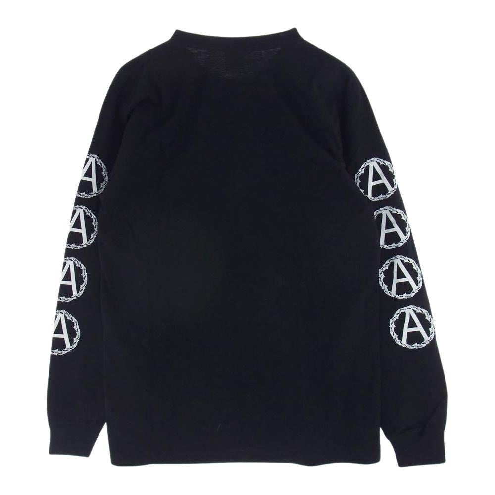 Supreme シュプリーム 16AW × UNDERCOVER アンダーカバー Anarchy L/S Tee アナーキー ロングスリーブ Tシャツ ブラック系 M【中古】
