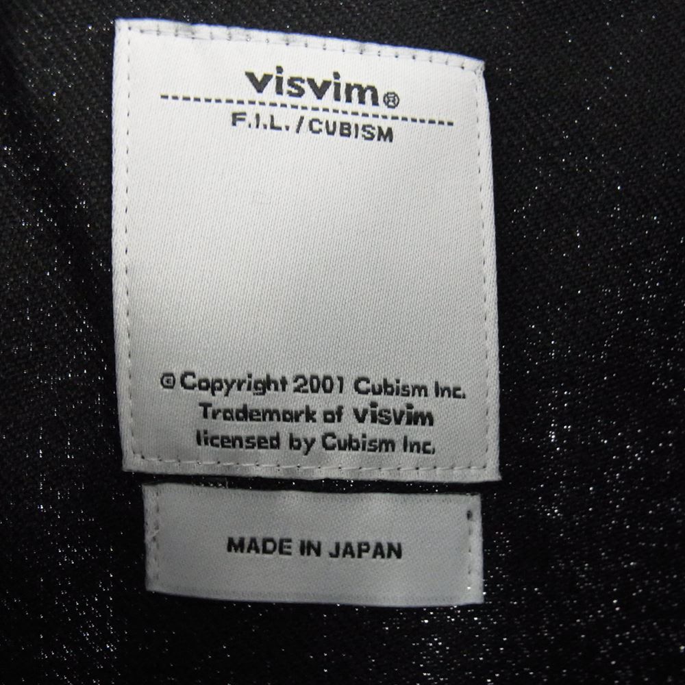 VISVIM ビズビム 17SS 117105011023 DUGOUT SHIRT ダグアウト ベースボール ウール シャツ 長袖 ブラック系 2【中古】