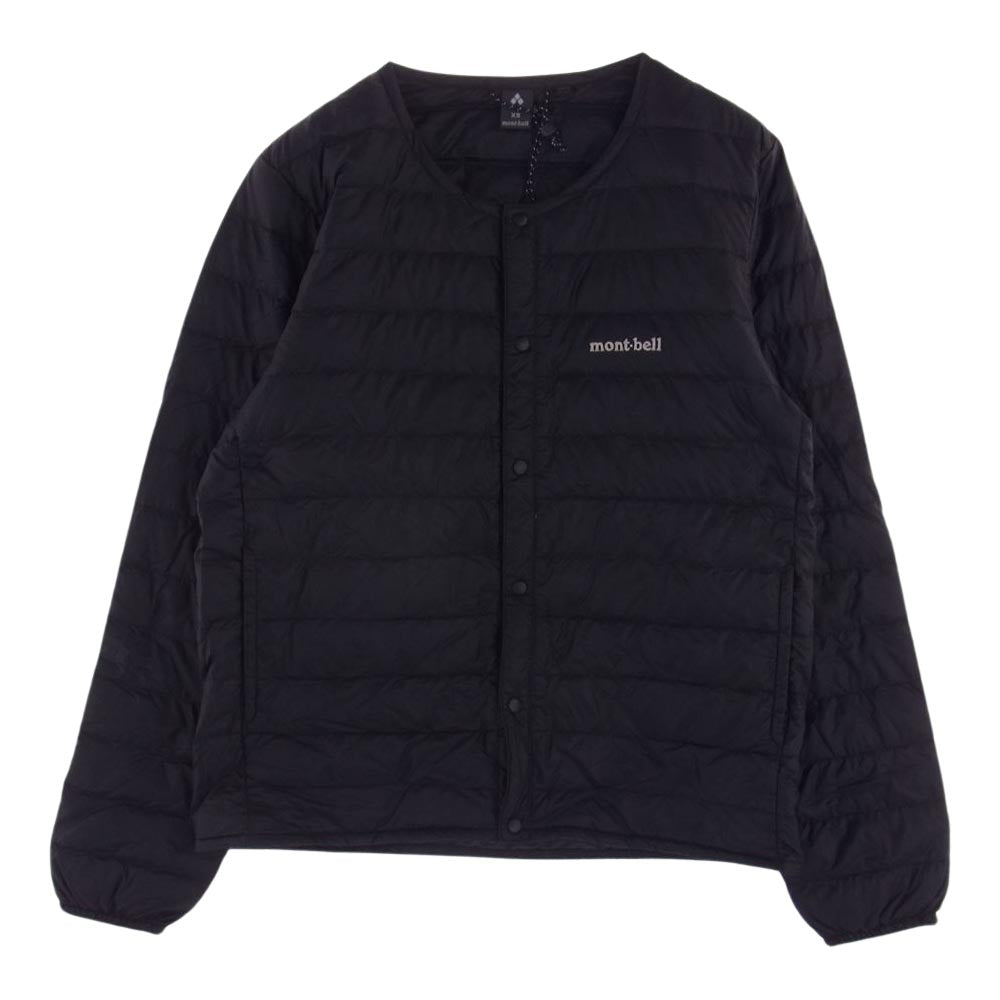 mont-bell モンベル 1101503 スペリオ ダウン ラウンド ネック インナー ダウン ジャケット ブラック系 XS【中古】