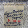 Buzz Rickson's バズリクソンズ BR65601 SET-IN ZIP SWEAT SHIRTS U.S. ARMY AIR FORCES US エアーフォース フルジップ クルー スウェット  グレー系 M【美品】【中古】