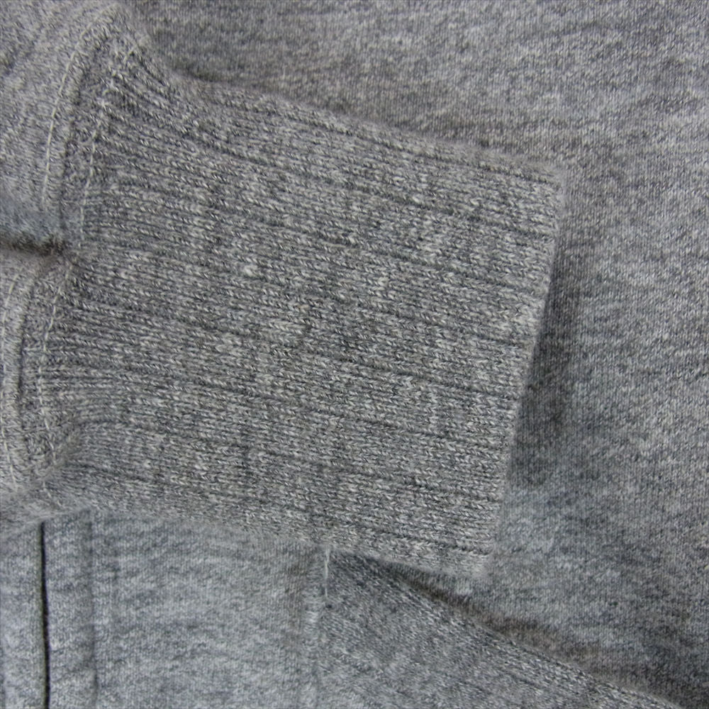 Buzz Rickson's バズリクソンズ BR65601 SET-IN ZIP SWEAT SHIRTS U.S. ARMY AIR FORCES US エアーフォース フルジップ クルー スウェット  グレー系 M【美品】【中古】