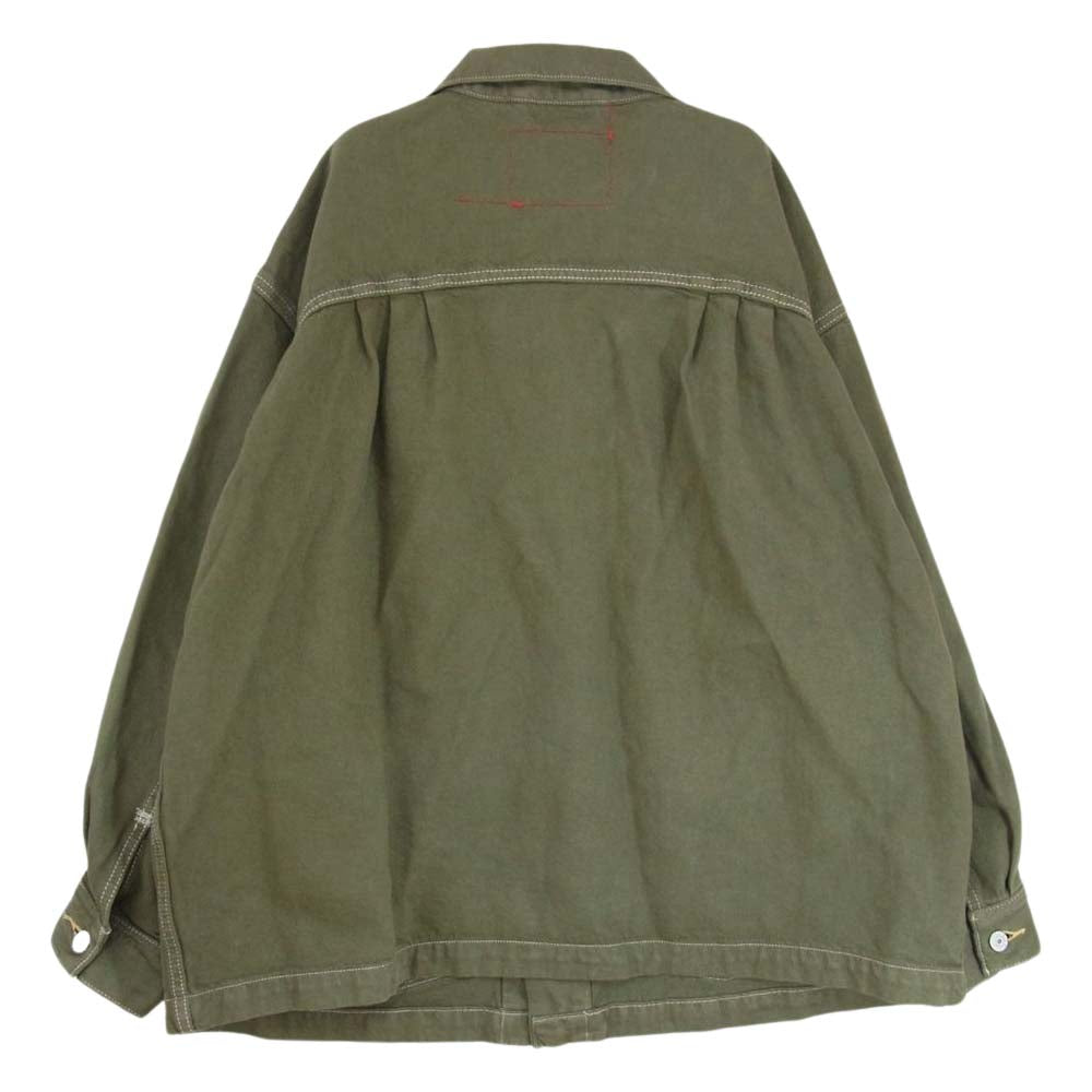 Levi's RED リーバイスレッド カバーオール ジャケット カーキ系 M【中古】