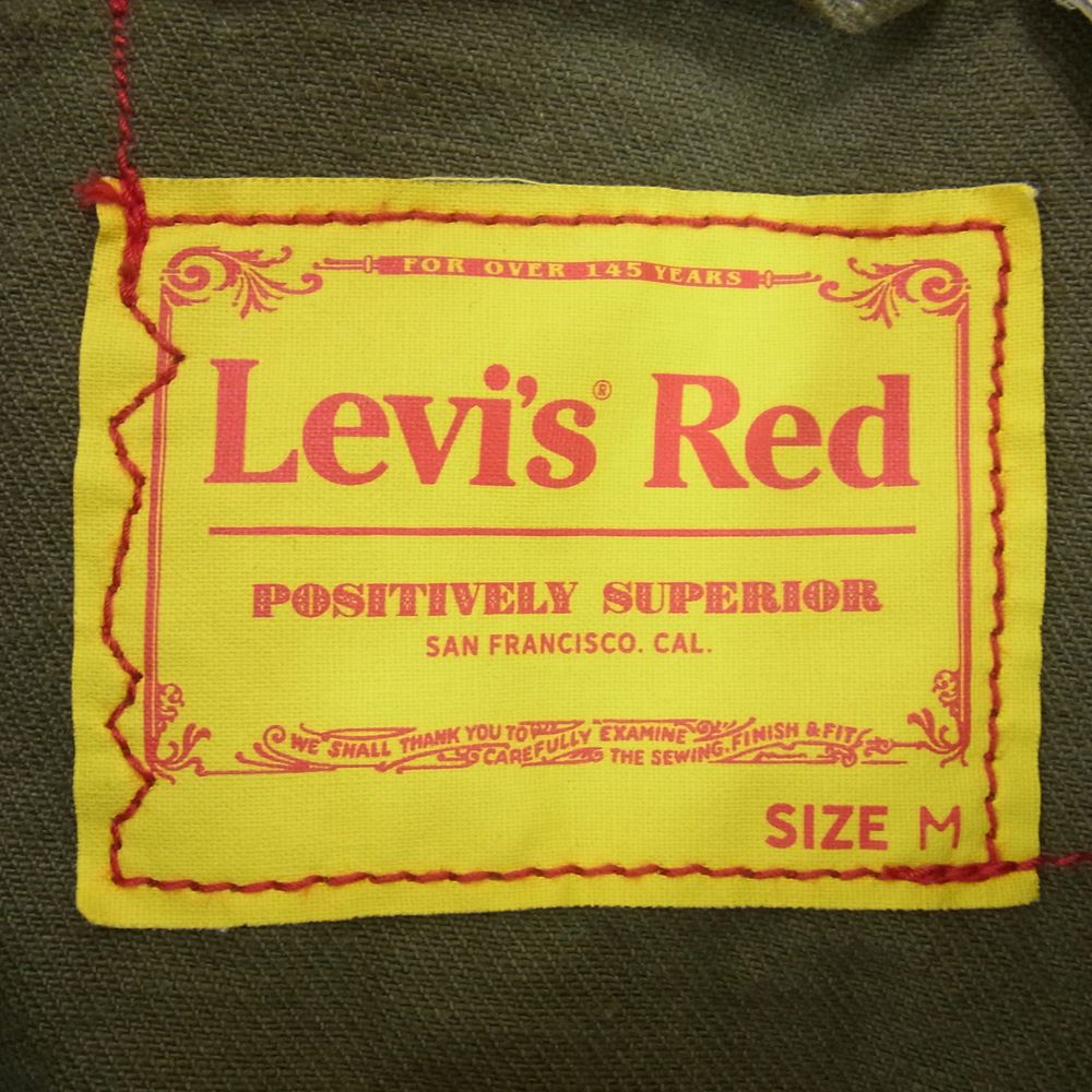Levi's RED リーバイスレッド カバーオール ジャケット カーキ系 M【中古】