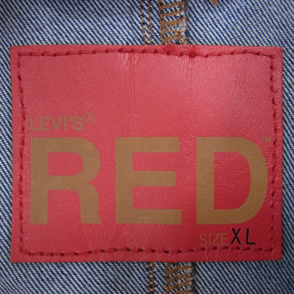 Levi's RED リーバイスレッド EJ COAT デニム ジャケット インディゴブルー系 XL【中古】