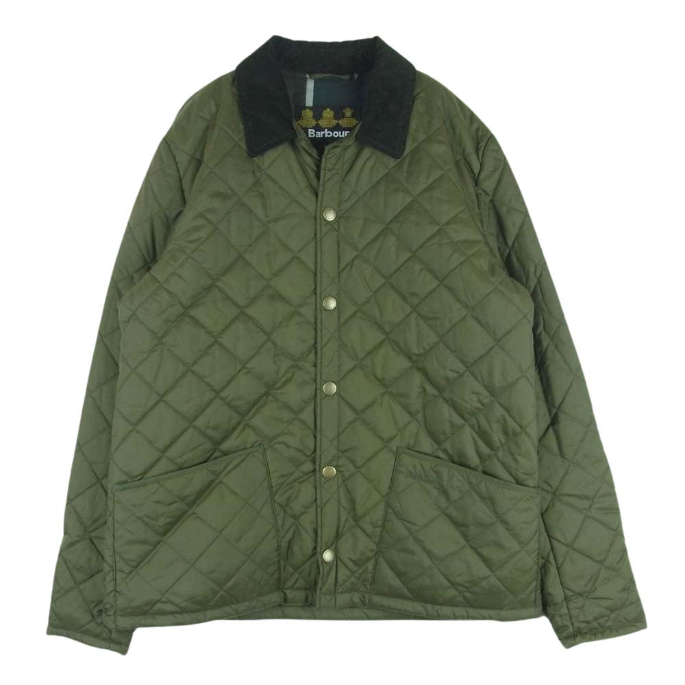 Barbour バブアー QUILT キルト キルティング ジャケット カーキ系 XL【中古】