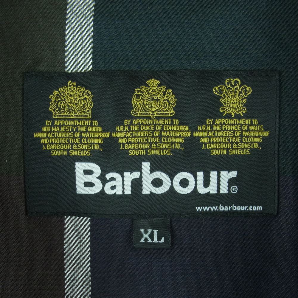 Barbour バブアー QUILT キルト キルティング ジャケット カーキ系 XL【中古】