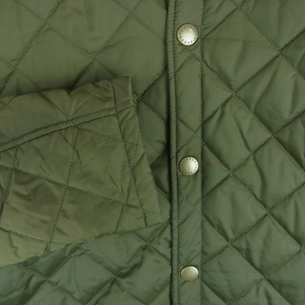 Barbour バブアー QUILT キルト キルティング ジャケット カーキ系 XL【中古】