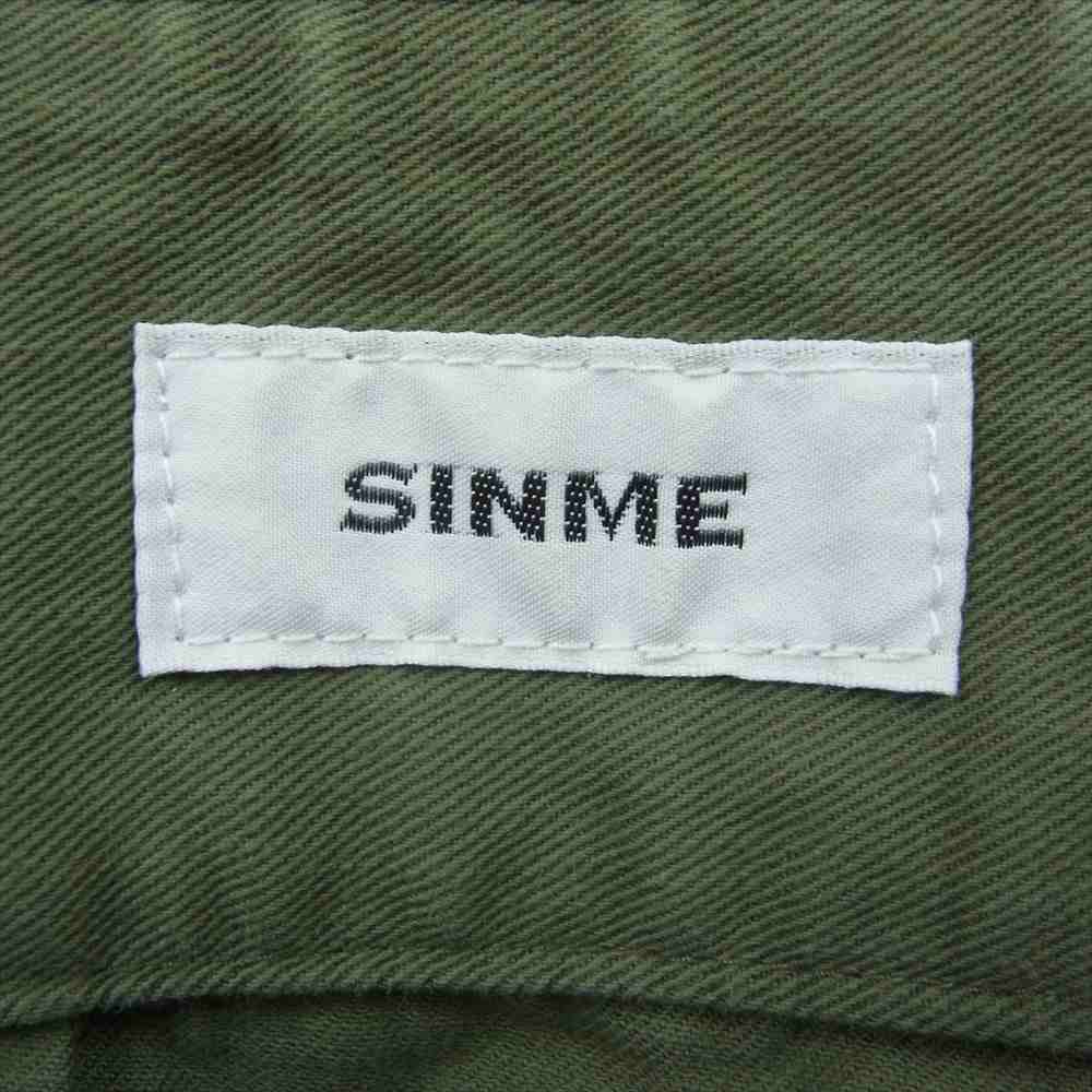 シンメ コットン グルカ パンツ カーキ系 28【中古】