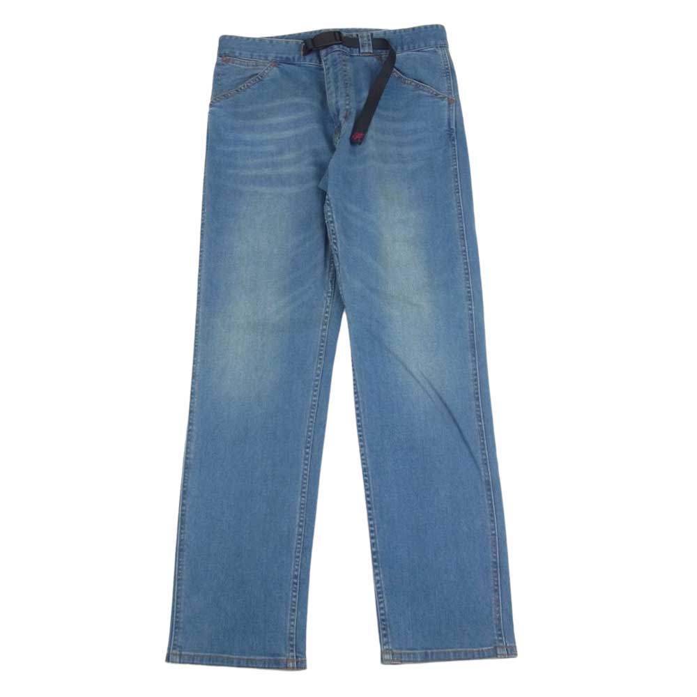 Gramicci グラミチ GMP-18S136 ベルト デニム パンツ インディゴブルー系 S【中古】
