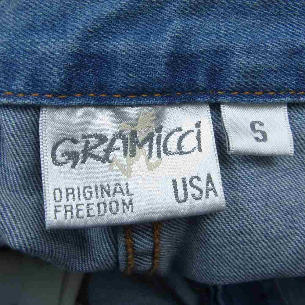 Gramicci グラミチ GMP-18S136 ベルト デニム パンツ インディゴブルー系 S【中古】