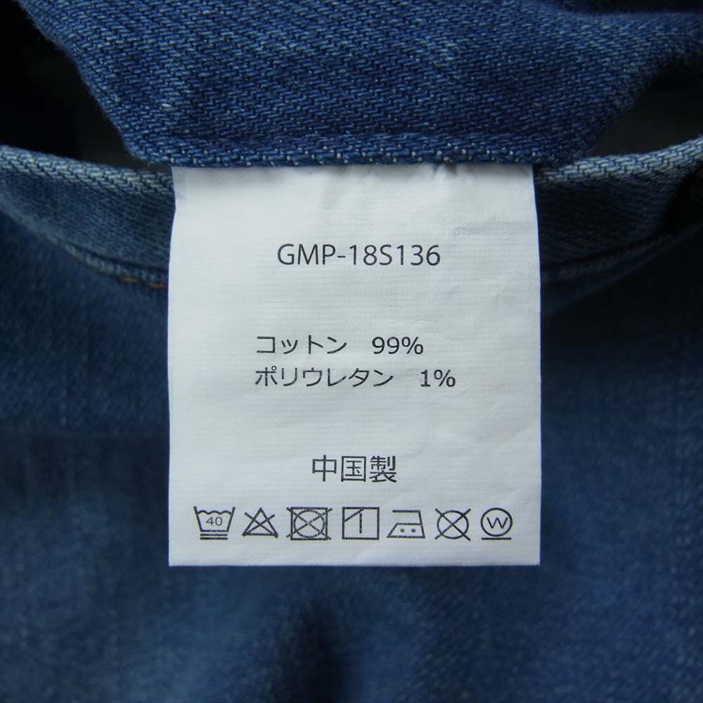 Gramicci グラミチ GMP-18S136 ベルト デニム パンツ インディゴブルー系 S【中古】