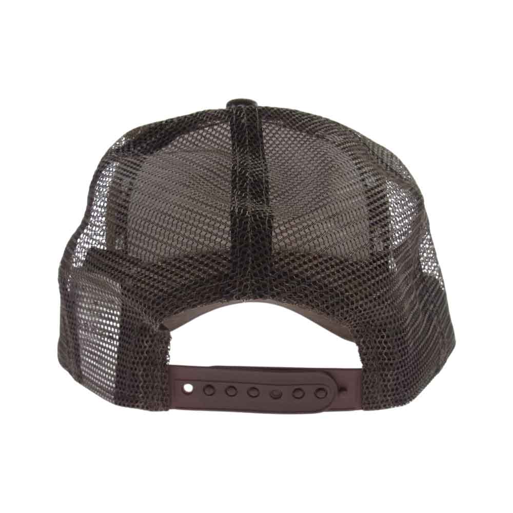 F.C.R.B. エフシーアールビー 20AW FCRB-202084 × NEW ERA ニューエラ EMBLEM MESH CAP エンブレム メッシュ キャップ ロゴ ブラウン系【中古】