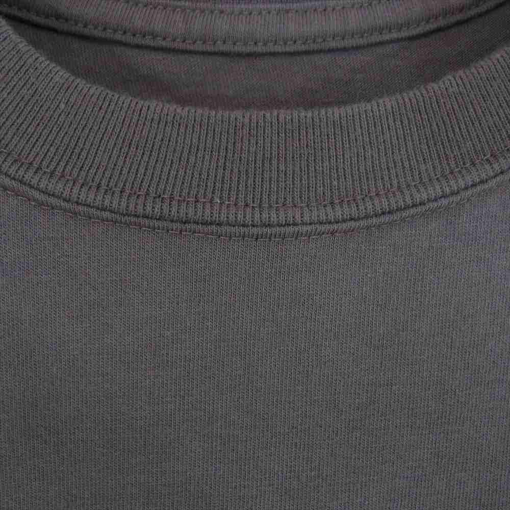 NEIGHBORHOOD ネイバーフッド 21SS GOD C-TEE.LS ラメ ロゴ プリント ロングスリーブ 長袖 Tシャツ ロンT グレー系 M【中古】