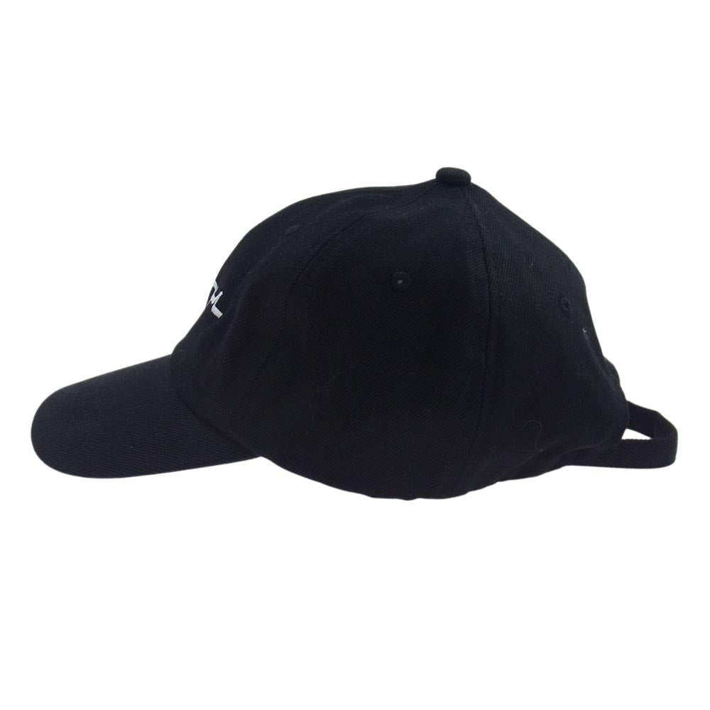 WTAPS ダブルタップス 21AW 212HCDT-HT08 T-6L 01 刺繍 6パネル キャップ 帽子 ブラック系 X00【中古】
