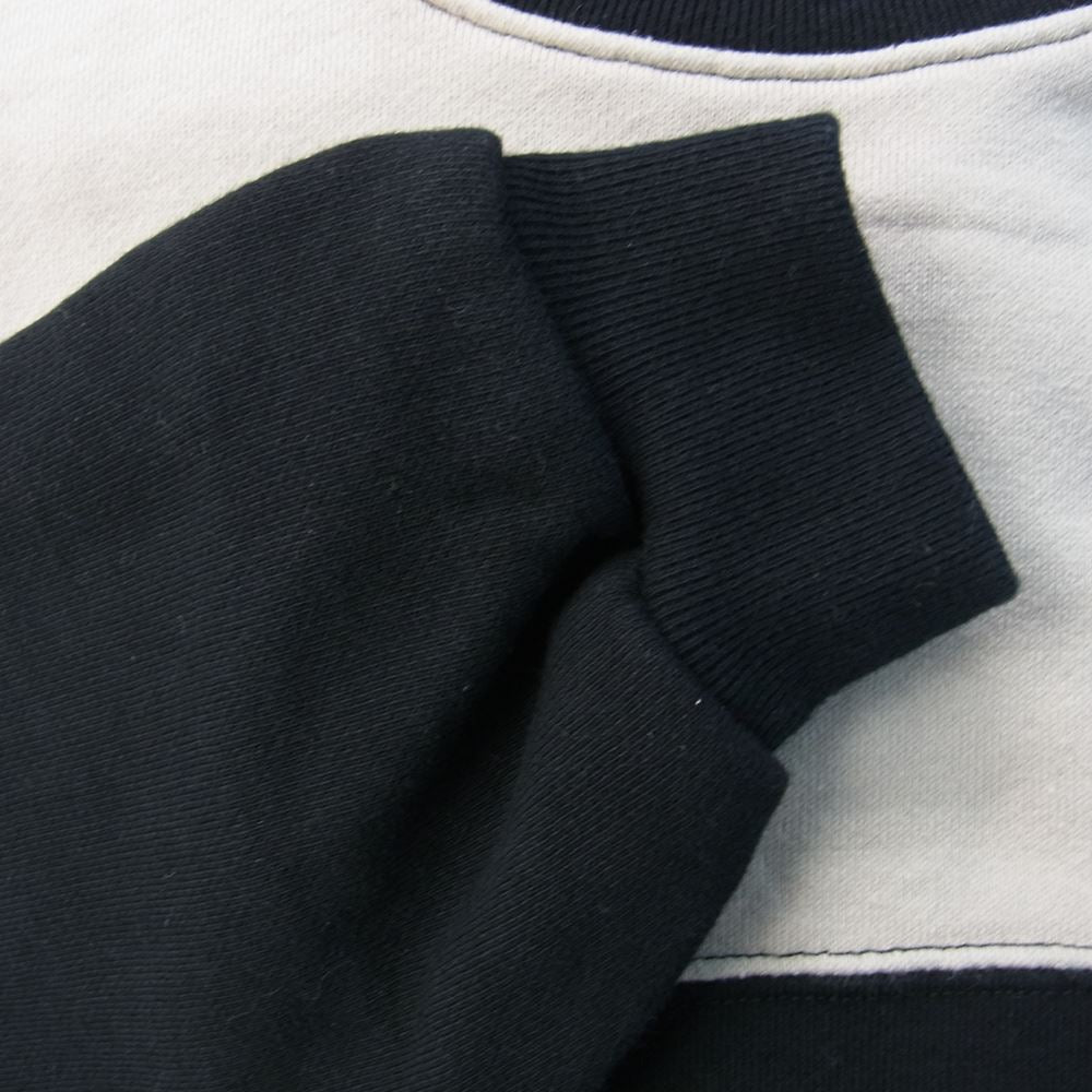 NEIGHBORHOOD ネイバーフッド 211UWNH-CSM04 YOKE/C-REW LS クルーネック スウェット ブラック系 ベージュ系 M【中古】