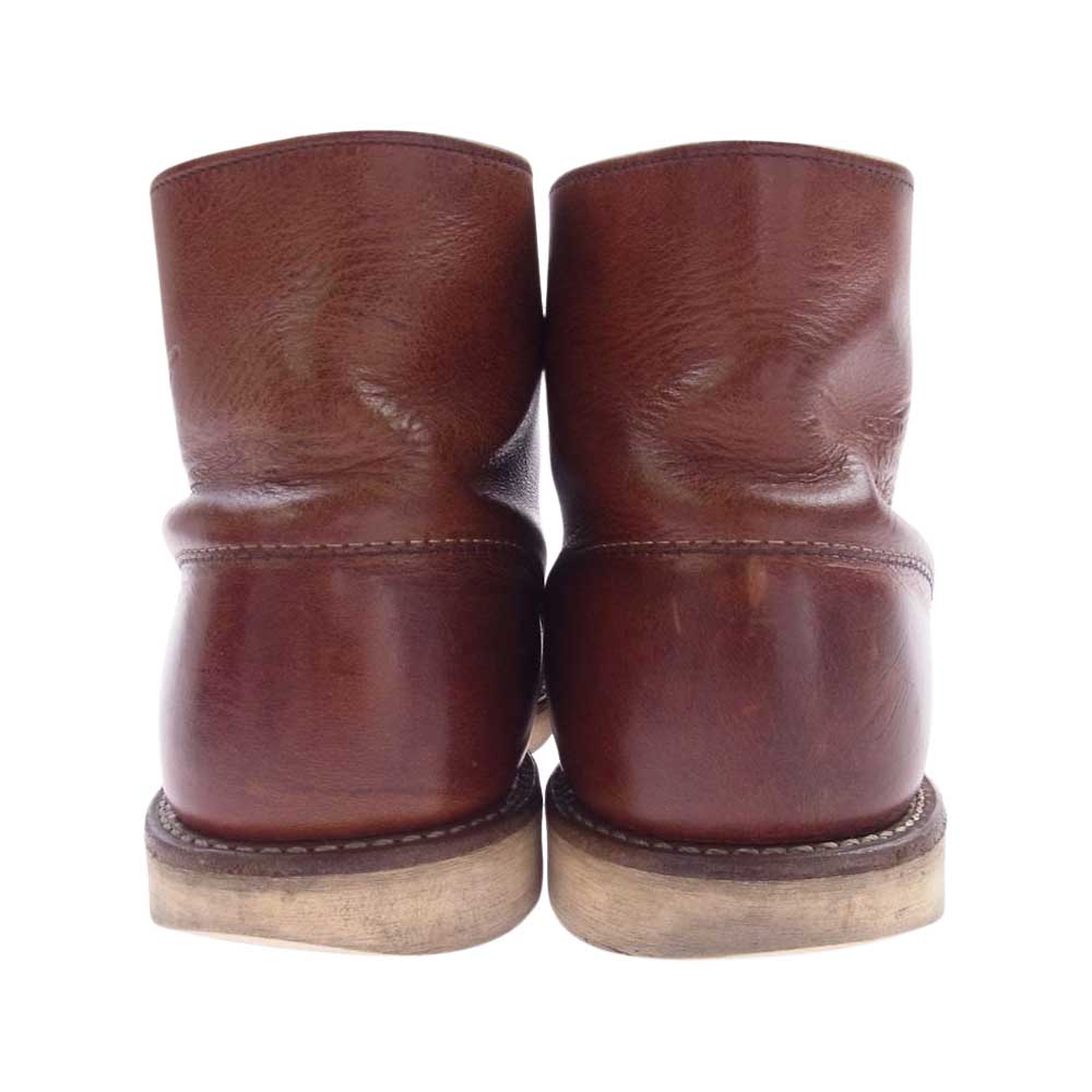 RED WING レッドウィング 9111 CLASSIC ROUND クラシック ラウンド ワーク ブーツ ブラウン系 US8【中古】