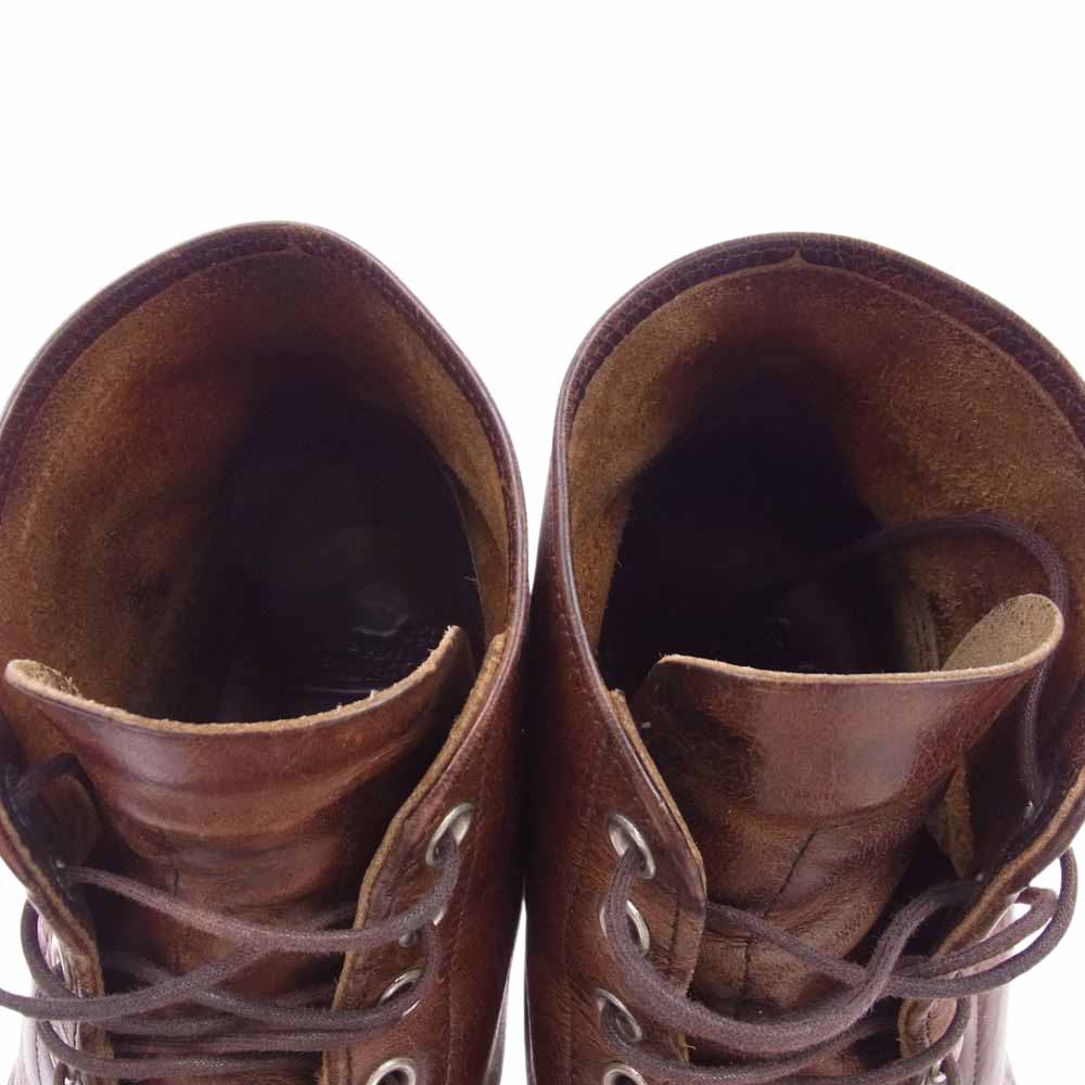 RED WING レッドウィング 9111 CLASSIC ROUND クラシック ラウンド ワーク ブーツ ブラウン系 US8【中古】