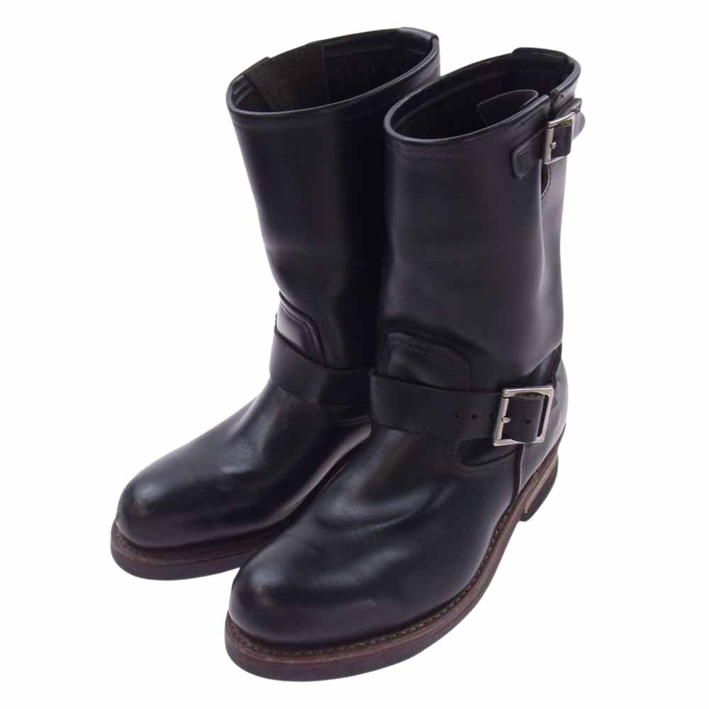 RED WING レッドウィング 2268 ENGINEER エンジニア ロング ブーツ ブラック系 US8.5【中古】