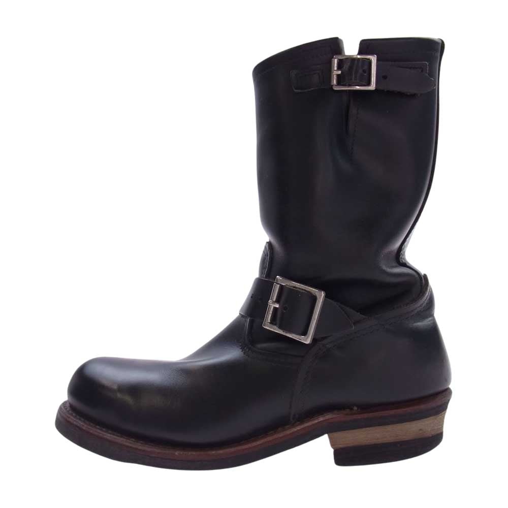 RED WING レッドウィング 2268 ENGINEER エンジニア ロング ブーツ ブラック系 US8.5【中古】