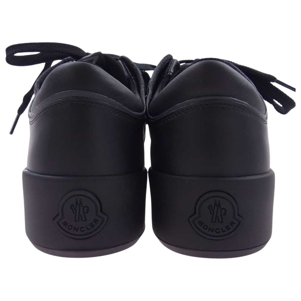 MONCLER モンクレール 4M00360 M1781 999 Promyx Space レザー レースアップ ローカット スニーカー ブラック系 41【美品】【中古】