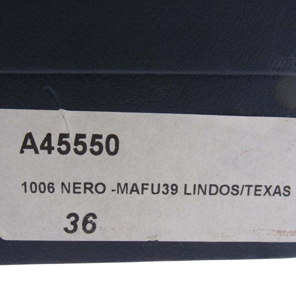 Sergio Rossi セルジオロッシ レザー切替 ロング ニー ブーツ ブラック系 36【中古】