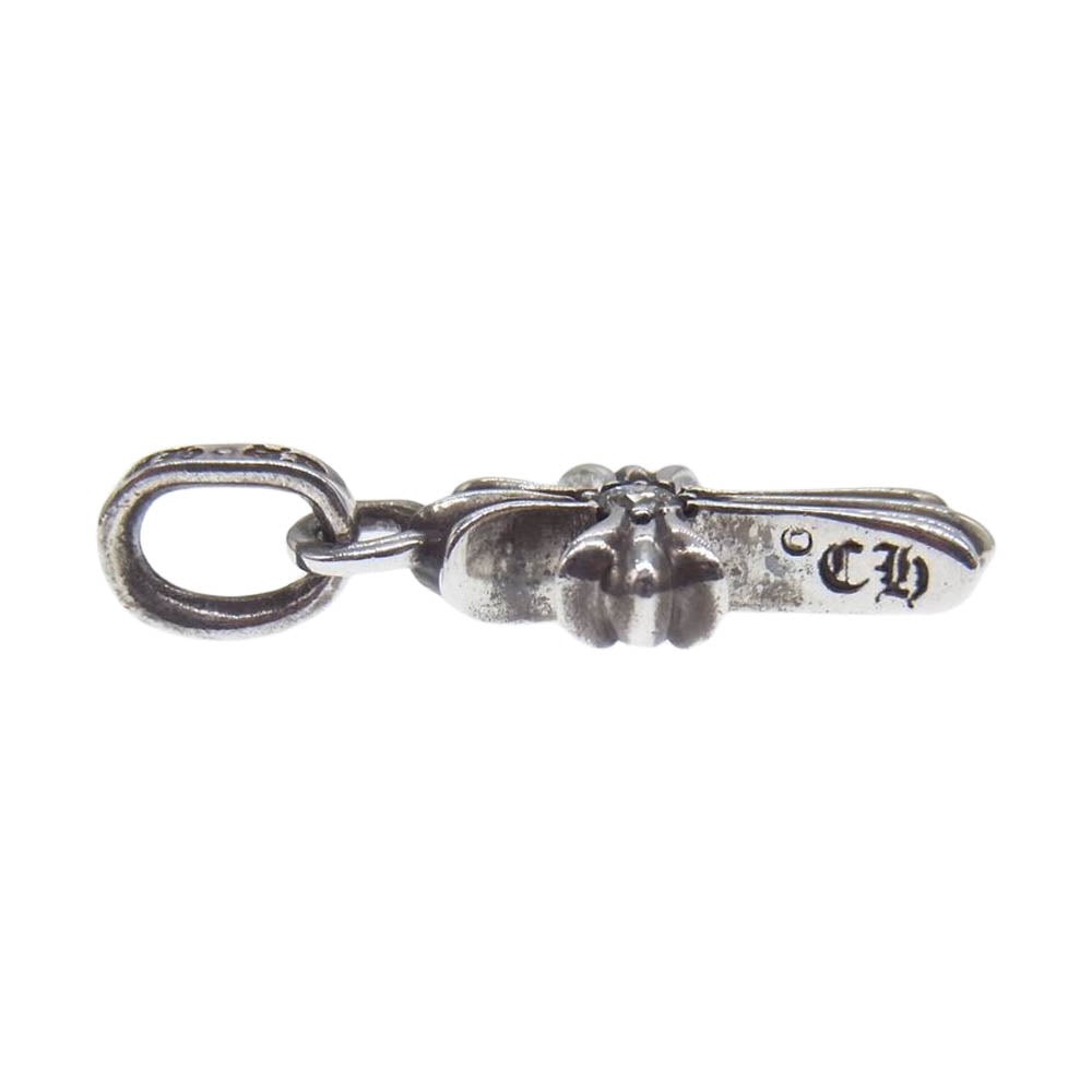 CHROME HEARTS クロムハーツ（原本有） CRS BBYFAT DMND ベイビーファット チャーム 両面1ダイヤ ペンダントトップ シルバー系【中古】
