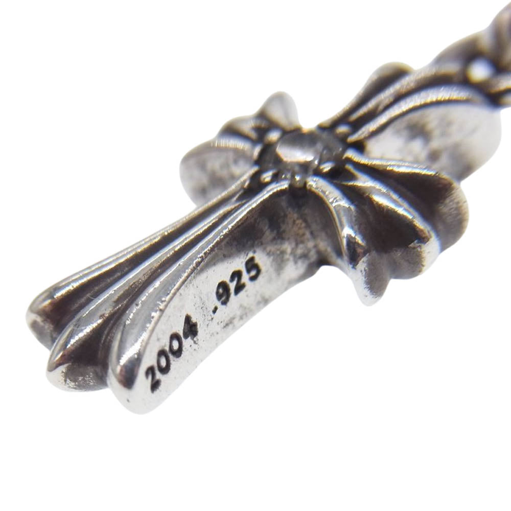 CHROME HEARTS クロムハーツ（原本有） CRS BBYFAT DMND ベイビーファット チャーム 両面1ダイヤ ペンダントトップ シルバー系【中古】