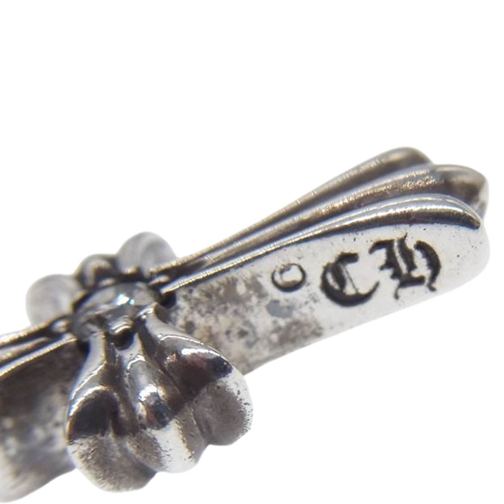 CHROME HEARTS クロムハーツ（原本有） CRS BBYFAT DMND ベイビーファット チャーム 両面1ダイヤ ペンダントトップ シルバー系【中古】