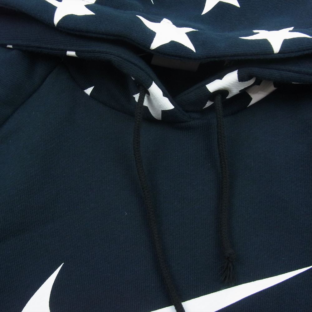 F.C.R.B. エフシーアールビー PULLOVER STAR HOODY プルオーバー スター フーディ プルオーバー パーカ ブラック系 M【中古】