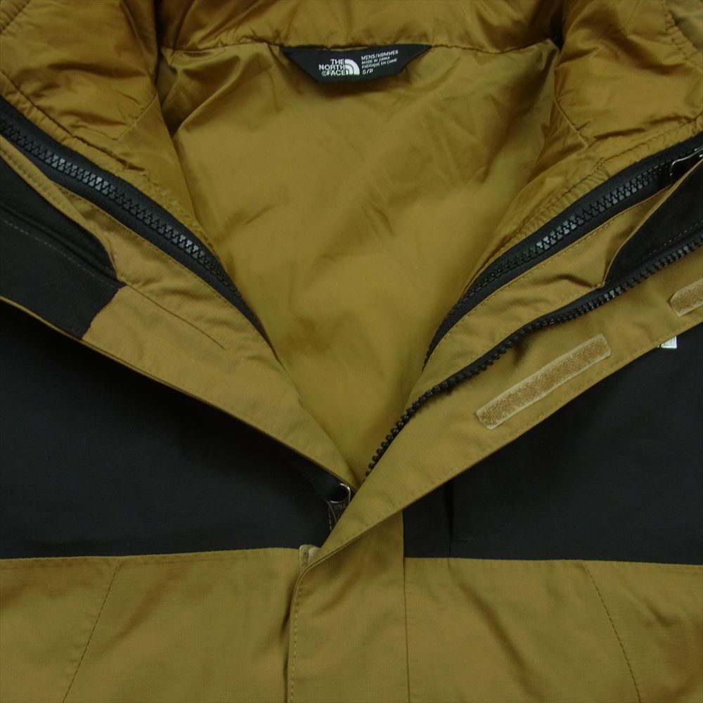 THE NORTH FACE ノースフェイス NF0A3RSX LONE PEAK TRICLIMATE 3WAY DRYVENT トリクライメイト 中綿 ジャケット ライトブラウン系 ブラック系 S【中古】