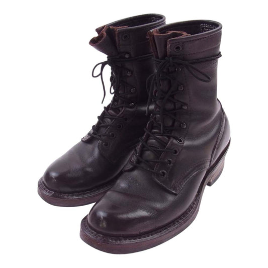 WHITE'S BOOTS ホワイツブーツ 375-C Farmer Rancher Smoke Jumper スモークジャンパー 8インチ vibrum ワークブーツ 赤茶系 US7 1/2 E【中古】